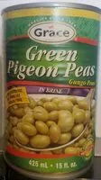 Mängden socker i Green Pigeon Peas
