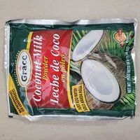 Mängden socker i Grace, coconut milk powder, coconut