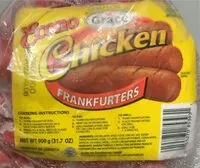Mängden socker i Chicken Frankfurters