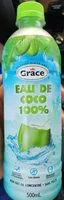 Mängden socker i Eau de Coco