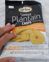 Mängden socker i Sweet plantain chip maduritos