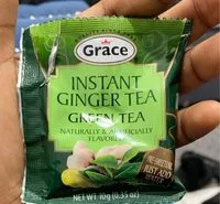 Mängden socker i Instant ginger tea green tea