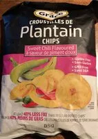 Mängden socker i croustilles de plantain