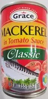 Mängden socker i Mackerel In Tomato Sauce