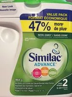 Mängden socker i Lait poudre bebe