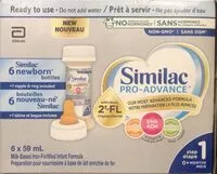 Mängden socker i Similac PRO-ADVANCE