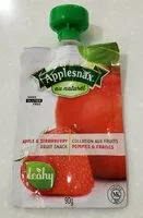 Mängden socker i Applesnax Apple & Strawberry