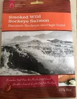 Mängden socker i Saumon Sockeye sauvage fumé