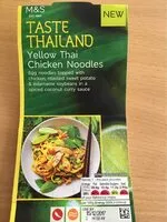 Mängden socker i Yellow thai chicken noodles