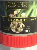Mängden socker i Escargots