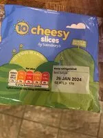 Mängden socker i Cheesy Slices