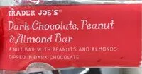 Mängden socker i Dark Chocolate, Peanut & Almond Bar