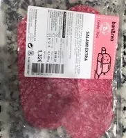 Mängden socker i Salami extra