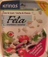 Mängden socker i Feta crumbled/émietté