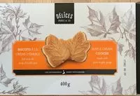 Mängden socker i Biscuit à la crème d’érable