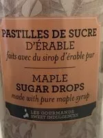 Mängden socker i Pastilles de sucre d'érable