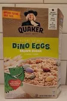 Mängden socker i Quaker Instant Oatmeal Dino Eggs Brown Sugar