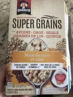 Mängden socker i Super grain - gruau instantané