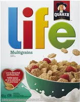 Mängden socker i Céréales Life (multigrains)
