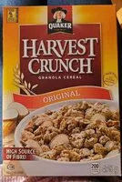Mängden socker i Original Harvest Crunch