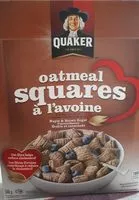 Mängden socker i Squares à l'avoine saveur d'érable et cassonade