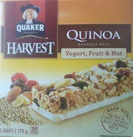 Mängden socker i Barre Granola Quinoa Yogourt Noix