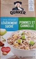 Mängden socker i Lightly Sweetened Apples & Cinnamon Instant Oatmeal