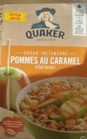 Mängden socker i Gruau instantané pomme au caramel