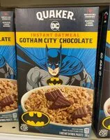 Mängden socker i Instat Oatmeal Gotham City
