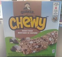 Mängden socker i Rocky Road Chewy Granola Bars