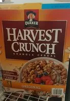 Mängden socker i Original Harvest Crunch Granola Cereal