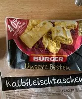 Mängden socker i Kalbfleischtaschen