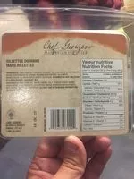 Mängden socker i Chef Georges