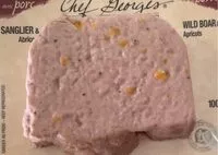 Mängden socker i Terrine sanglier et abricot