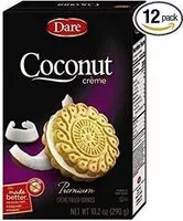 Mängden socker i Cookie coconut creme