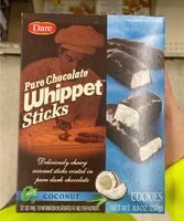 Mängden socker i Pure Chocolate Whippet Sticks