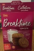 Mängden socker i Breaktime Ginger