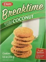 Mängden socker i Foods breaktime coconut cookies indulgent cookie