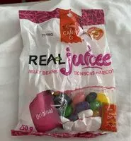 Mängden socker i Real Juice Jelly beans