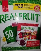 Mängden socker i Realfruit