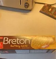 Mängden socker i Buttery garlic crackers