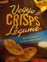 Mängden socker i Veggie Crisps legume ranch mordant