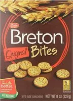 Mängden socker i Breton, Bite-Size Crackers, Original