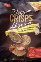 Mängden socker i Veggie crisps