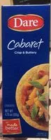 Mängden socker i Crisp & buttery cabaret crackers