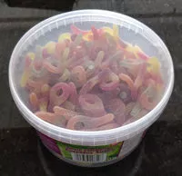 Mängden socker i Sour suckers