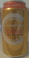Mängden socker i Caffeine-Free Diet Cola