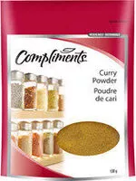 Mängden socker i Curry powder