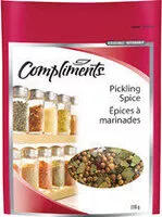 Mängden socker i Pickling spice