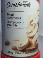 Mängden socker i Compliments Champignons tranchés